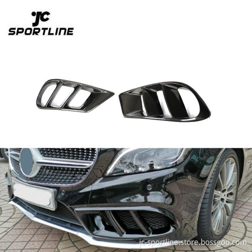Benz CLS W218 Sport Carbon Fiber Front Bumper Air Vent